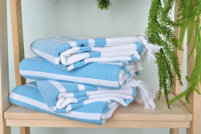 Custom Wedding Gift, Custom Wedding Gifts, Boyfriend Christmas Gift, 70x40 Cotton Herringbone Towel, Home Decor Gifts, Beach Size Towel - 7