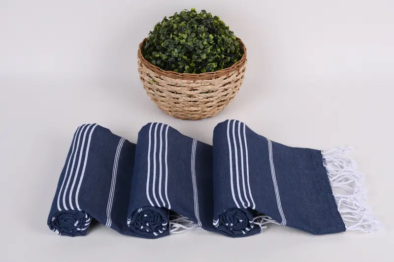 Bachelorette -Partygeschenke, einzigartiges Hochzeitsgeschenk, Brautduschengeschenk, 70x40 Baumwollstreifenhandtuch, Familiengeschenkkorb, Hausgeschenk, türkischer Handtuchstrand - 8