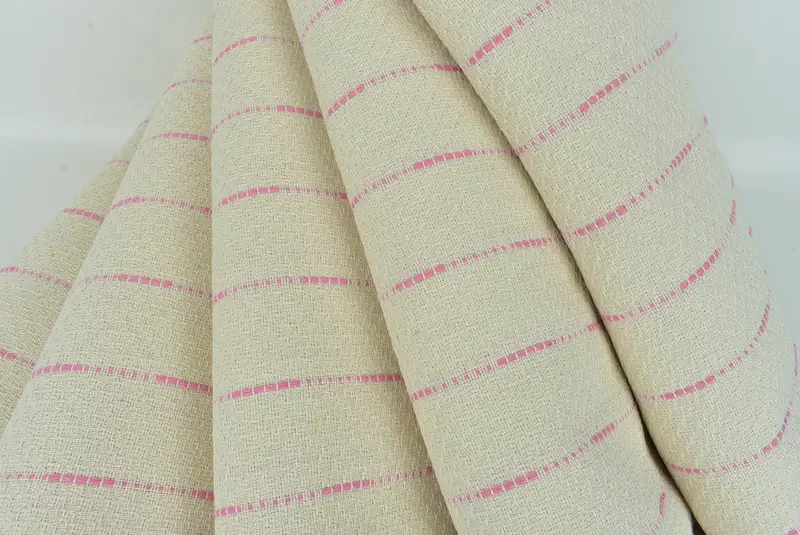 Handmade Gift, Housewarming Gift, Turkish Cotton Throw Blanket, Custom Wedding Gifts, Wedding Favors, 98x92 Cotton Striped Design Towel - 5