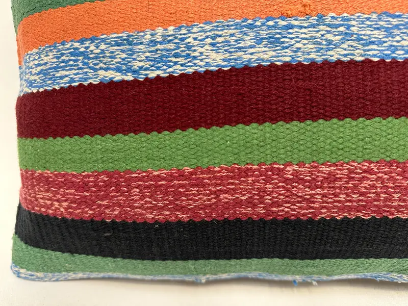12x20 Green Cushion Case, Kilim Pillow Cover, Anatolian Pillow Case, Ethnical Kilim Rug Pillow, Cushion Case, Kilim Cushion Sham - 2
