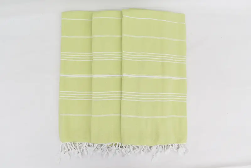 Pool Towels, Turkish hand towel, Eco-Friendly Turkish Towel, Home Decor Gifts, Turkish Towel Beach, 70x40 Cotton Striped Towel, Welcome Wedding Gift - 3