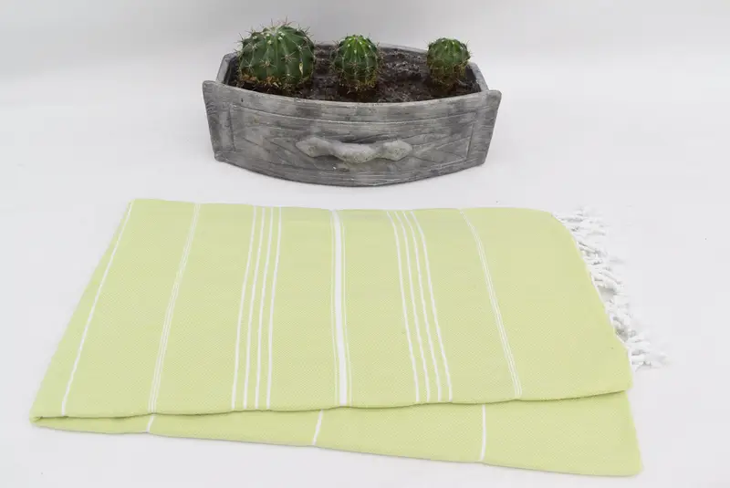 Pool Towels, Turkish hand towel, Eco-Friendly Turkish Towel, Home Decor Gifts, Turkish Towel Beach, 70x40 Cotton Striped Towel, Welcome Wedding Gift - 5