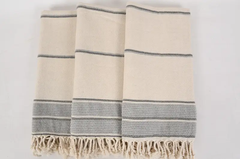 Custom Beach Towel, Spa Towel, Peshtemal Towel, Vegas Bachelorette Party Favors, Bachelorette Party Gift, Gift For Mom, 70x36 Cotton Striped Towel - 3