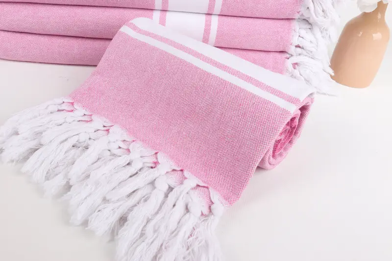 Beach Towel Bulk, 70x40 Cotton Striped Towel, Gift For Boyfriend, Quick-dry peshtemal, Turkish Towel Set, Bachelorette Party Gifts, Holiday Towel - 4