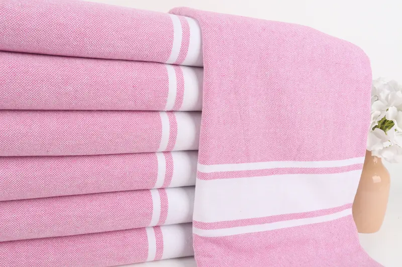 Beach Towel Bulk, 70x40 Cotton Striped Towel, Gift For Boyfriend, Quick-dry peshtemal, Turkish Towel Set, Bachelorette Party Gifts, Holiday Towel - 2