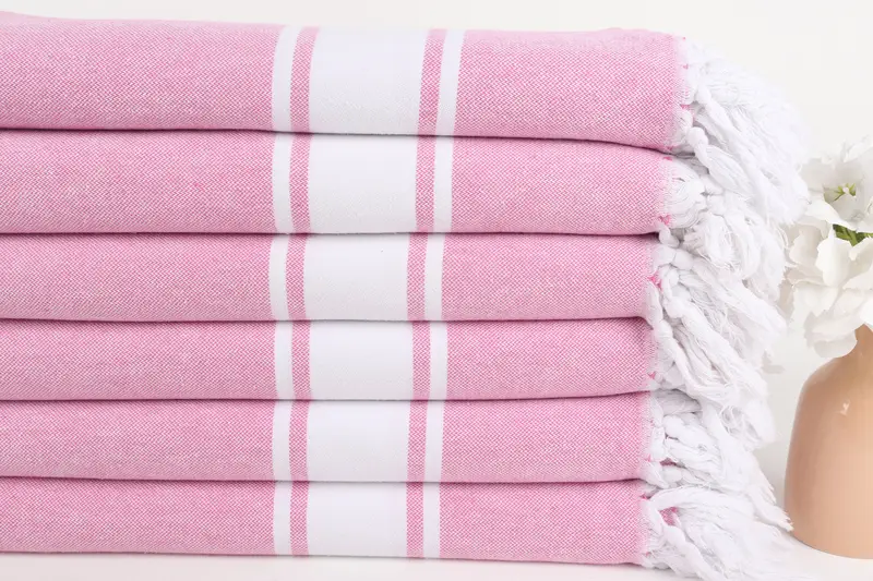 Beach Towel Bulk, 70x40 Cotton Striped Towel, Gift For Boyfriend, Quick-dry peshtemal, Turkish Towel Set, Bachelorette Party Gifts, Holiday Towel - 3