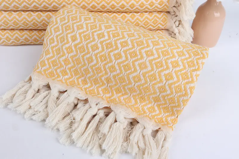 Absorbent towel, Handmade Gift, 70x40 Cotton Diamond Towel, Bathroom Towel, Lightweight Turkish towel, Beach Towel Monogram, Gym Towel, Pool Towels - 4