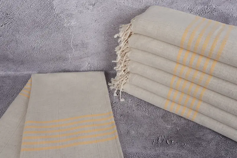 Gift Boxes Towel, Peshtemal Towel, 68x36 Cotton Striped Towel, Gift For Him, Gift For Her, Gift For Wedding Day, Bridesmaid Gift, Holiday Towel - 2