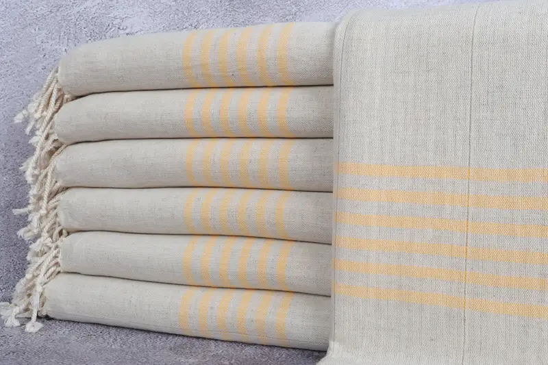 Gift Boxes Towel, Peshtemal Towel, 68x36 Cotton Striped Towel, Gift For Him, Gift For Her, Gift For Wedding Day, Bridesmaid Gift, Holiday Towel - 1
