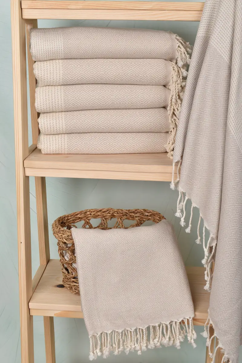 Personalized Gift For Him, Custom Wedding Gift, Girls Weekend Getaways Gifts, Bachelorette Gifts, 70x40 Cotton Chevron Towel, Peshtemal Towel - 3
