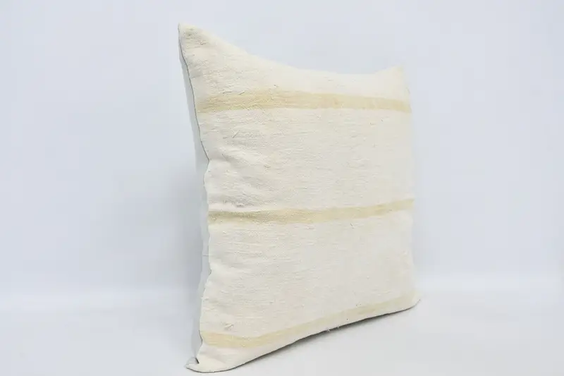 Gift Pillow, Turkish Pillow, Living Room Throw Pillow Case, 28x28 White Pillow, Colorful Pillow Sham, Kilim Cushion Sham, Pillow - 3