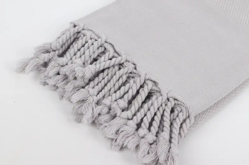 Bridesmaid Towel, Monogram Turkish Towel, 70x32 Cotton Geometric Stonewashed Towel, Beach Towel Bulk, Bridal Shower Gift, Wedding Shower Gift - 7