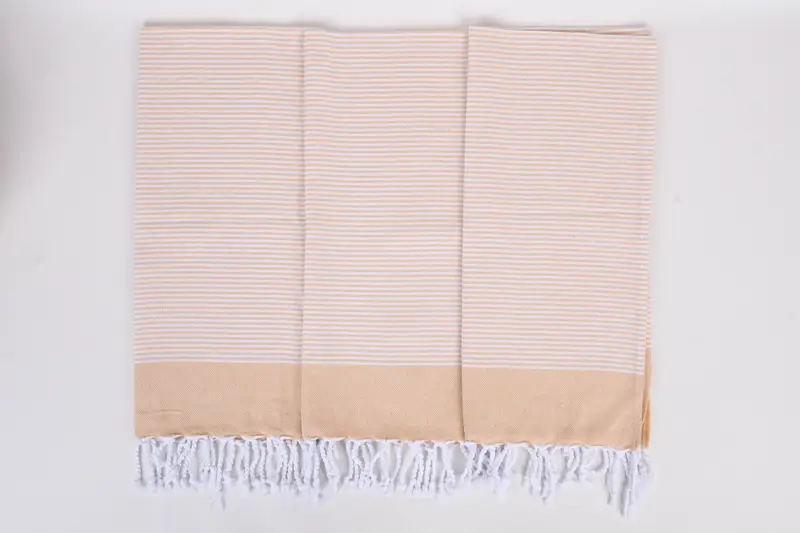 Turkish Tea Towel, 40x18 Cotton Striped Towel, Gift For Best Friend, Turkish Hand Towel, Summer Gift, Personalized Gift, Guest Towel, Handmade Gift - 7