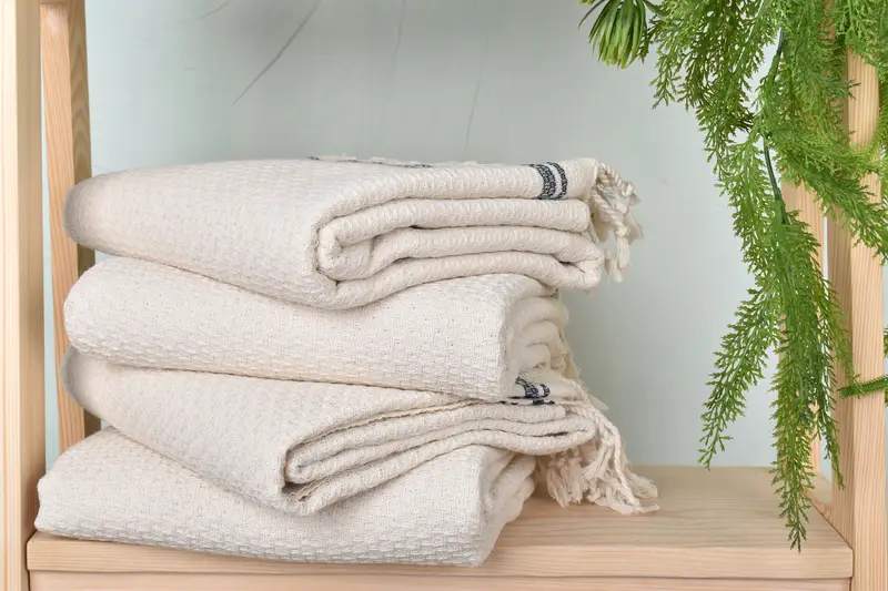 Soft towel, Organic cotton Turkish peshtemal towel, Gift For Bride, Personalized Towel, Scarf Towel, Bridesmaid Gifts, 68x36 Cotton Striped Towel - 7