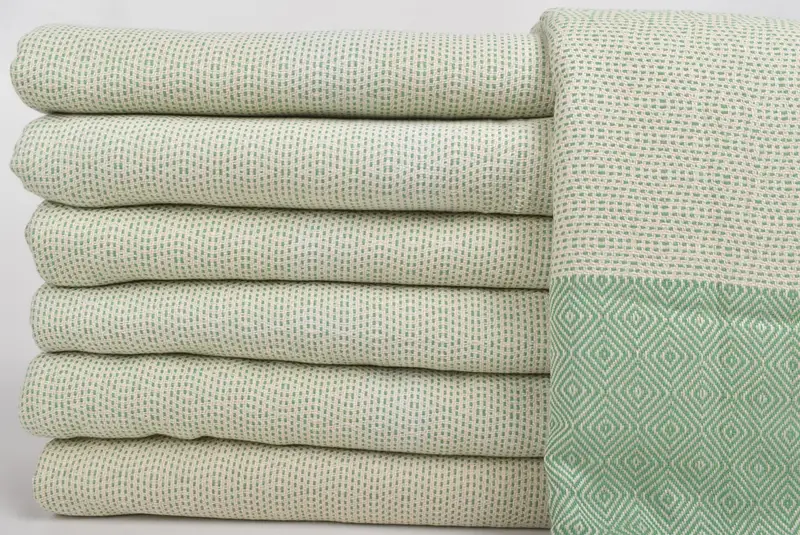 Baby Boy Gift, Bachelorette Party Items, Tablecloth, 104x80 Cotton Diamond Towel, Custom Blanket, Oversized Beach Towel, Throw Blanket Couch - 2