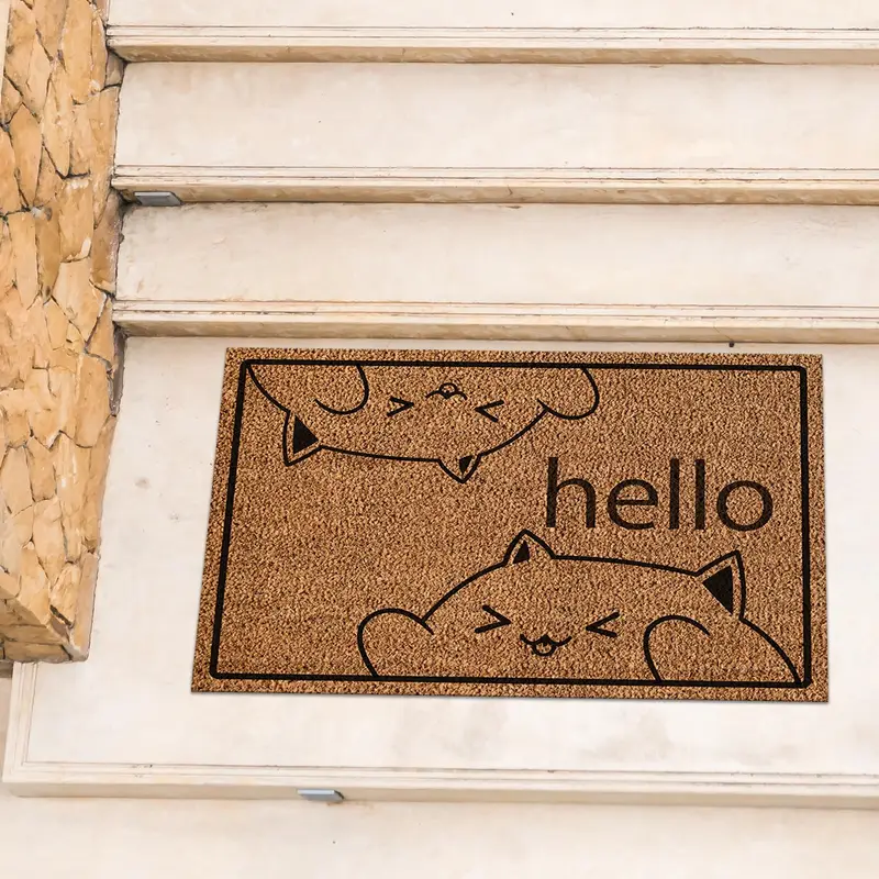 モダンなプリントラグ：ご家庭やオフィス向けのエレガントなデザイン