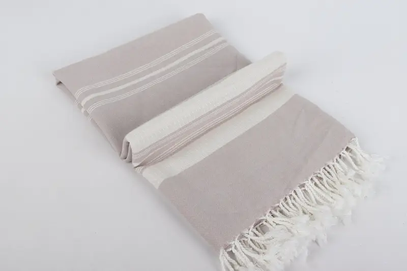 Bachelorette Towel, 60x38 Cotton Striped Towel, Bridal Shower Gift, Bridesmaid Gift, Lightweight Turkish towel, Personalized Gift For Him - 6