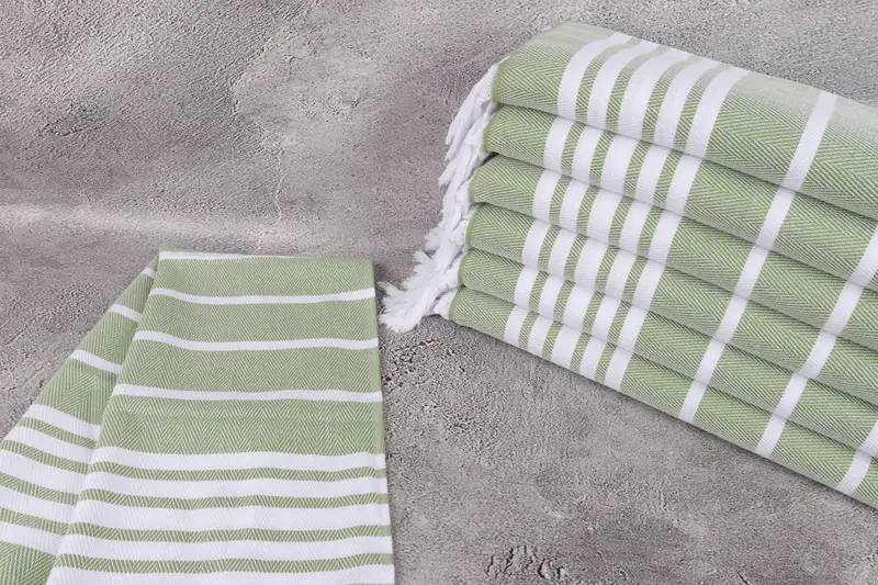 40x20 Cotton Zig zag Towel, Custom Hand Towel, Christmas Hand Towel, Custom Name Towel, Monogrammed Hand Towel, Personalized Gift, Summer Towel - 2
