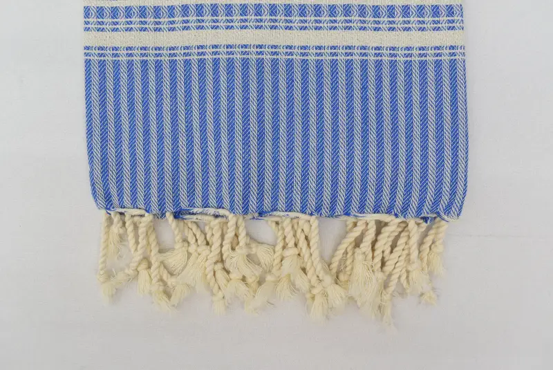 Large Turkish Towel, Eco-Friendly Turkish Towel, Gifts For Him, Scarf Towel, Turkish bath towel, 68x38 Linen Striped Towel, Boyfriend Christmas Gift - 5