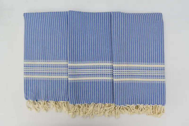 Large Turkish Towel, Eco-Friendly Turkish Towel, Gifts For Him, Scarf Towel, Turkish bath towel, 68x38 Linen Striped Towel, Boyfriend Christmas Gift - 6