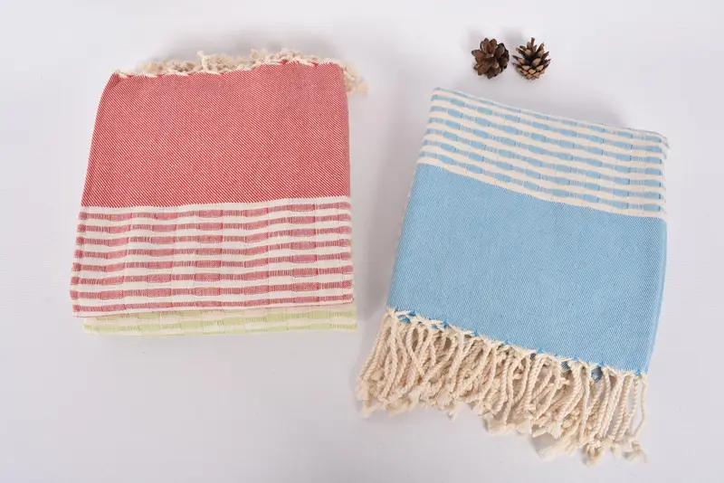 Bridesmaid Gift Towel, Beach Towel Bulk, Gifts For Him, Anniversary Gift For Her, Housewarming Gift, 70x36 Cotton Geometric Towel, Cute Beach Towel - 8