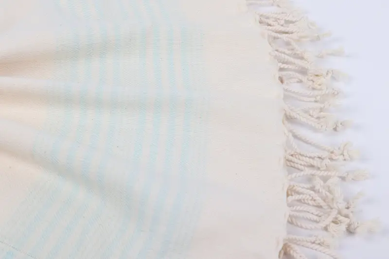 Organic Towel, 80x40 Linen Striped Towel, Bachelorette Party Gifts, Personalized Gift, Summer Towel, Bridal Shower Favors, Bachelor Party Gifts - 8