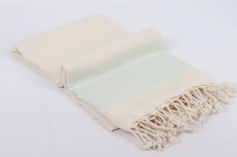 Organic Towel, 80x40 Linen Striped Towel, Bachelorette Party Gifts, Personalized Gift, Summer Towel, Bridal Shower Favors, Bachelor Party Gifts - 6