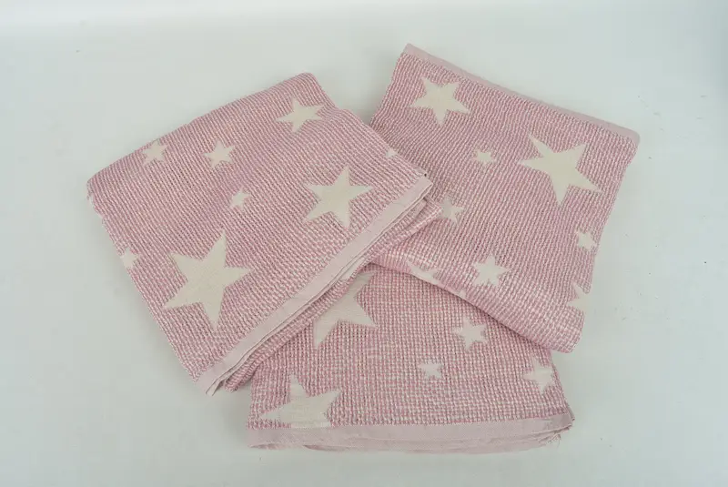 Organic Beach Blanket, Monogram Blanket, 50x48 Cotton Star Design Towel, Bridesmaid Gifts, Personalized Blanket, Anniversary Gift For Her - 7