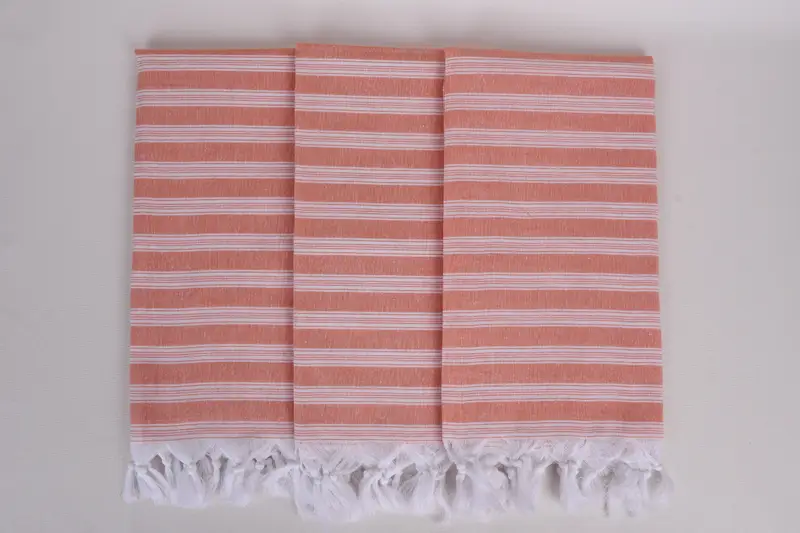 Bridesmaid Gifts, Boyfriend Christmas Gift, Absorbent Turkish towel, Gym Towel, Turkish Towel Beach, 70x40 Cotton Striped Towel, Beach Wedding Favor - 7