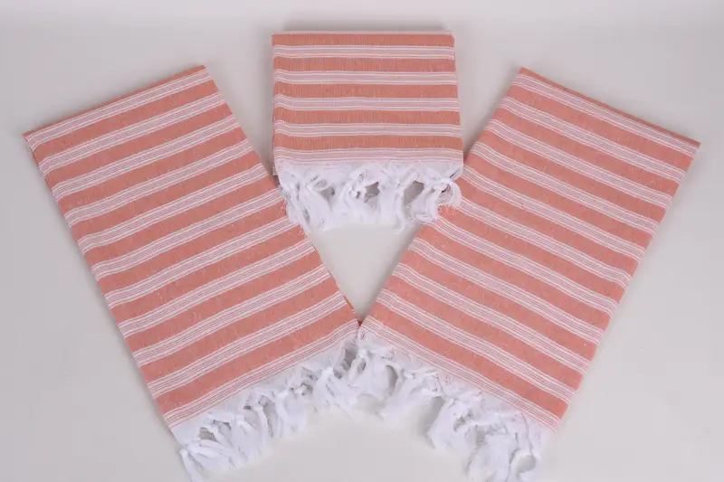 Bridesmaid Gifts, Boyfriend Christmas Gift, Absorbent Turkish towel, Gym Towel, Turkish Towel Beach, 70x40 Cotton Striped Towel, Beach Wedding Favor - 6