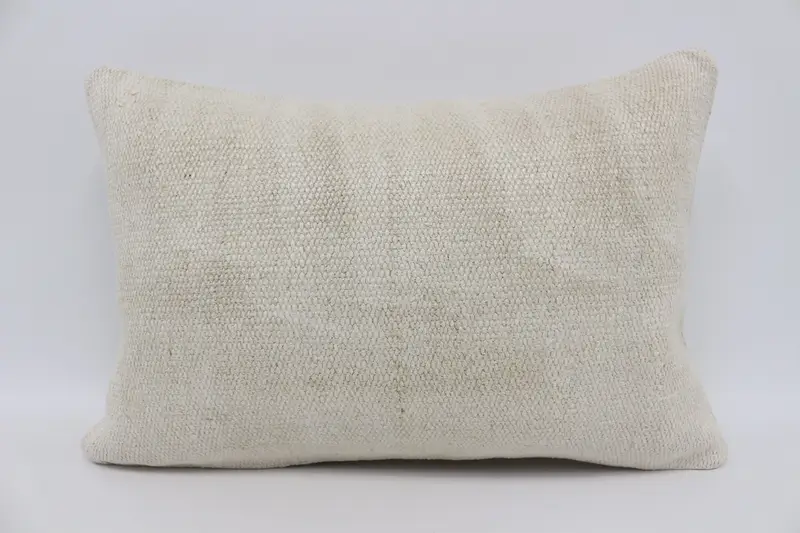 Pillow for Sofa, Accent Pillow Case, Turkish Pillow, Indoor Cushion Cover, Pillow, Boho Pillow, 16x24 Beige Cushion Cover - 1