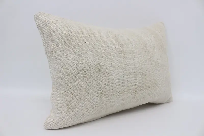 Pillow for Sofa, Accent Pillow Case, Turkish Pillow, Indoor Cushion Cover, Pillow, Boho Pillow, 16x24 Beige Cushion Cover - 3