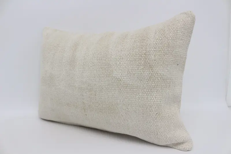 Pillow for Sofa, Accent Pillow Case, Turkish Pillow, Indoor Cushion Cover, Pillow, Boho Pillow, 16x24 Beige Cushion Cover - 4