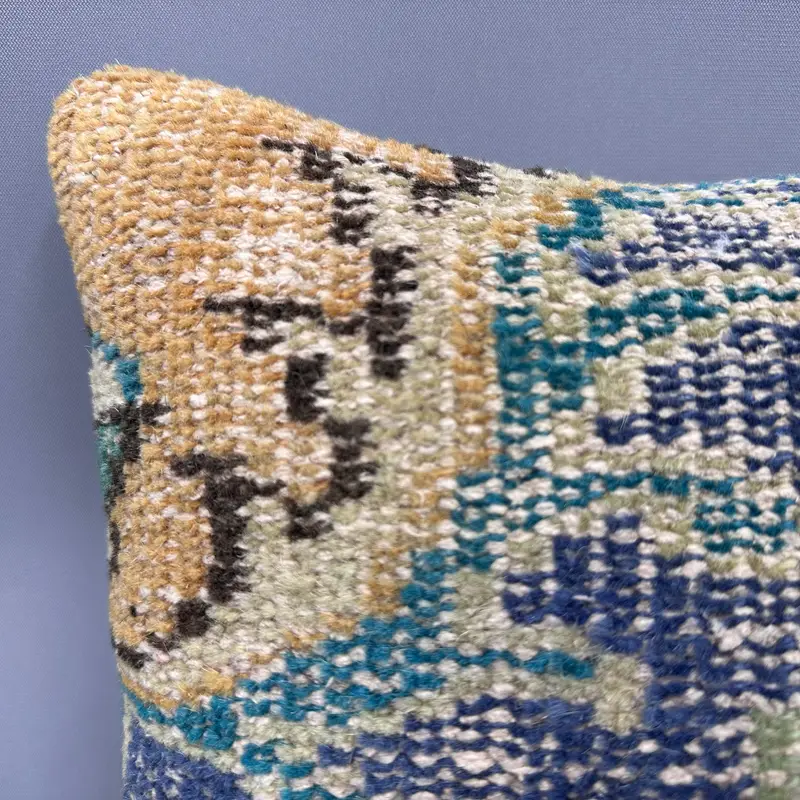 12x12 Yellow Cushion Case, Decorative Throw Cushion Cover, Vintage Pillow, Vintage Kilim Pillow, Cushion, Square Throw Pillow Sham, Gift Pillow - 5