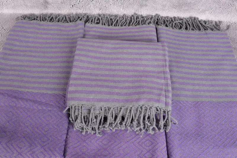 70x40 Cotton Diamond Towel, Personalized Gifts, Bachelor Party Gifts, Absorbent Turkish towel, Peshtemal Towel, Yoga Towel, Bachelorette Party Gift - 4