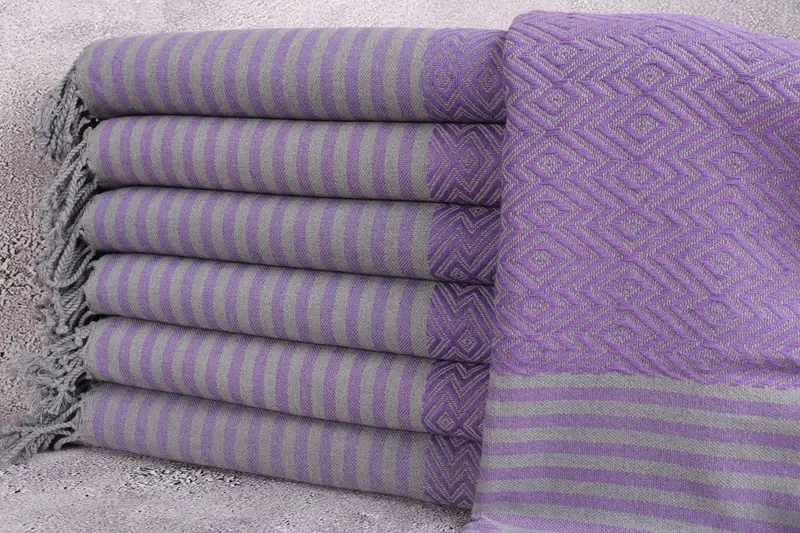 70x40 Cotton Diamond Towel, Personalized Gifts, Bachelor Party Gifts, Absorbent Turkish towel, Peshtemal Towel, Yoga Towel, Bachelorette Party Gift - 1