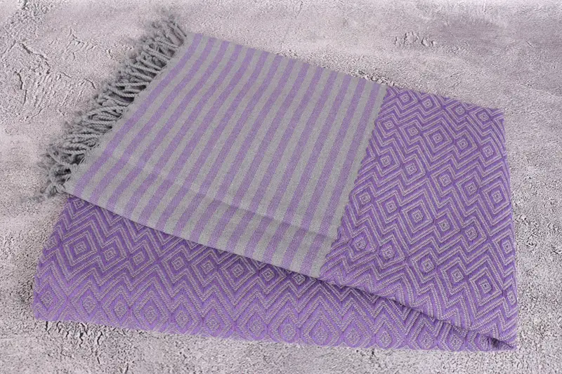 70x40 Cotton Diamond Towel, Personalized Gifts, Bachelor Party Gifts, Absorbent Turkish towel, Peshtemal Towel, Yoga Towel, Bachelorette Party Gift - 6