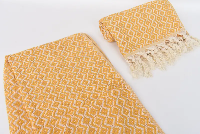 Bridesmaid Gifts, Summer Gift, Best Wedding Gift, 36x18 Cotton Diamond Towel, Personalized Wedding Gift, Personalized Gift, Monogram Kitchen Towel - 7