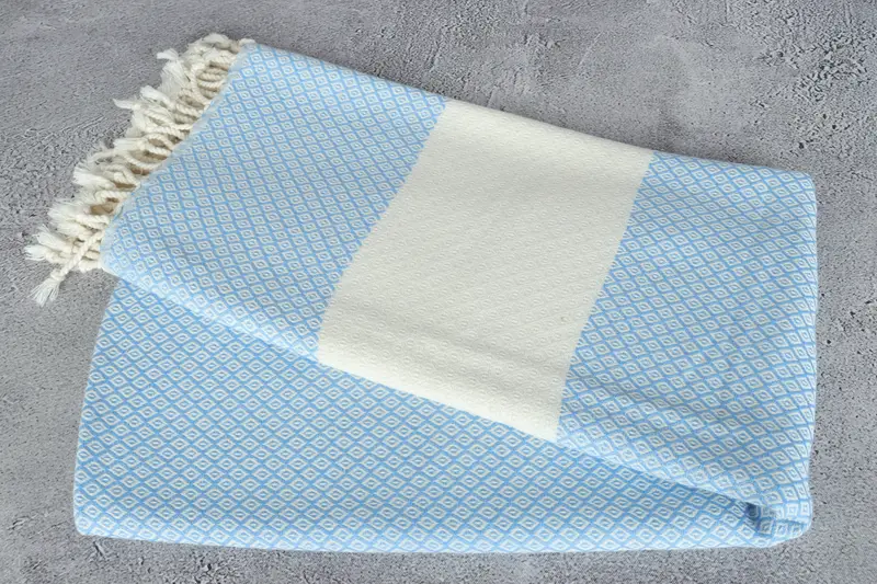 Thin towel, Custom Wedding Gift From Bridesmaid, 70x36 Linen Diamond Towel, Organic towel, Family Gift Basket, Bridal Shower Gifts, Custom Gift - 6