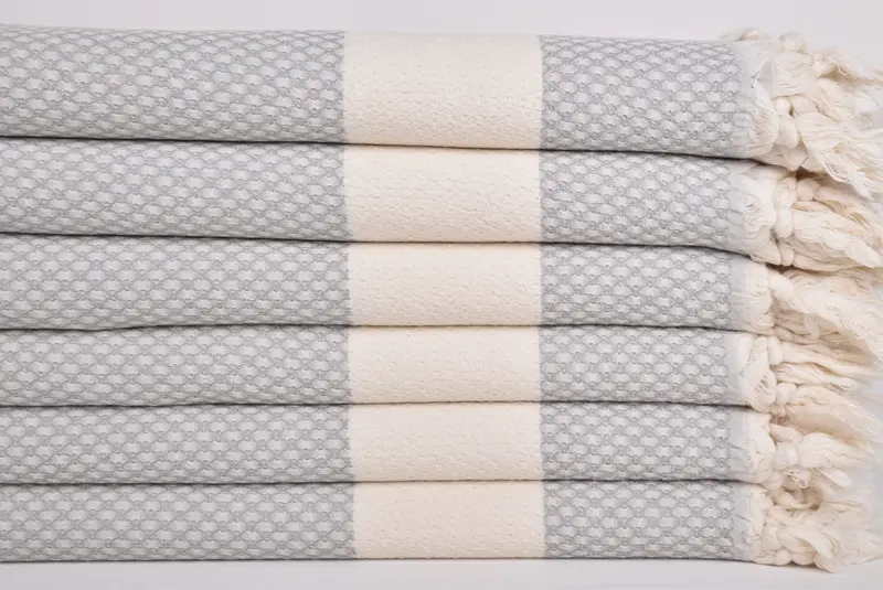 68x36 Cotton Geometric Towel, Traditional Turkish peshtemal for hammam, Custom Gifts, Housewarming Gift, Beach Towel Bulk, Cotton towel, Summer Gift - 2
