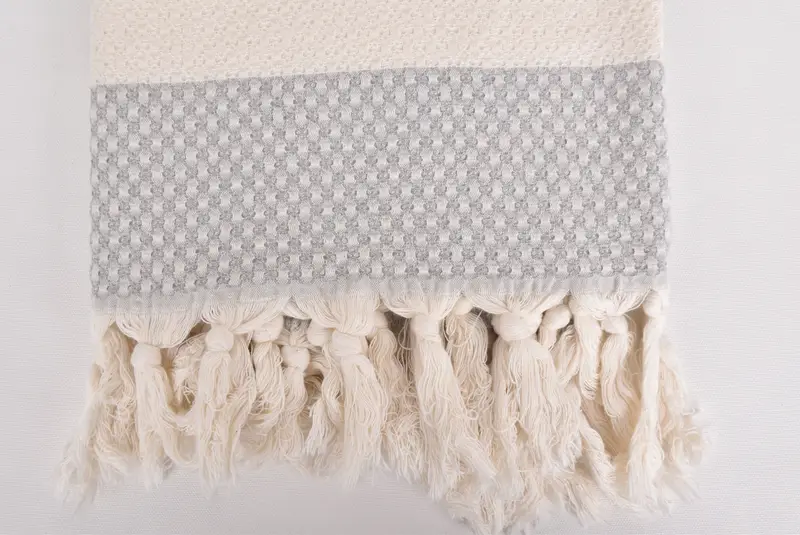 68x36 Cotton Geometric Towel, Traditional Turkish peshtemal for hammam, Custom Gifts, Housewarming Gift, Beach Towel Bulk, Cotton towel, Summer Gift - 3