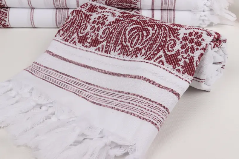 Bathroom Towel, Turkish beach towel, Personalized Bridesmaid Gift, Bath towel, Handwoven Turkish bath towel, 68x40 Cotton Scorpion Design Towel - 4