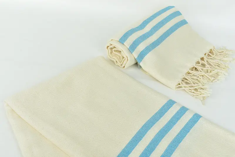 Best Wedding Gift, Absorbent Turkish towel, Turkish Bath Towel Set, Organic towel, Large Turkish Towel, 70x40 Cotton Striped Towel, Custom Gifts - 7