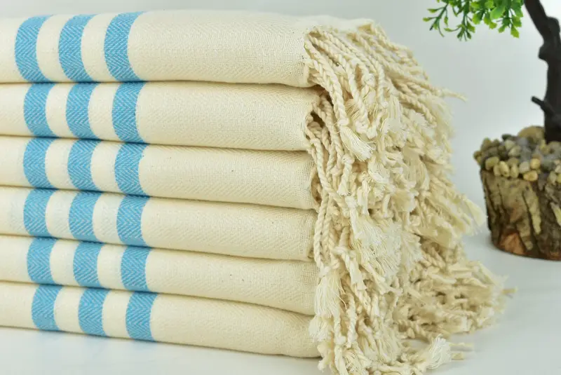 Best Wedding Gift, Absorbent Turkish towel, Turkish Bath Towel Set, Organic towel, Large Turkish Towel, 70x40 Cotton Striped Towel, Custom Gifts - 3