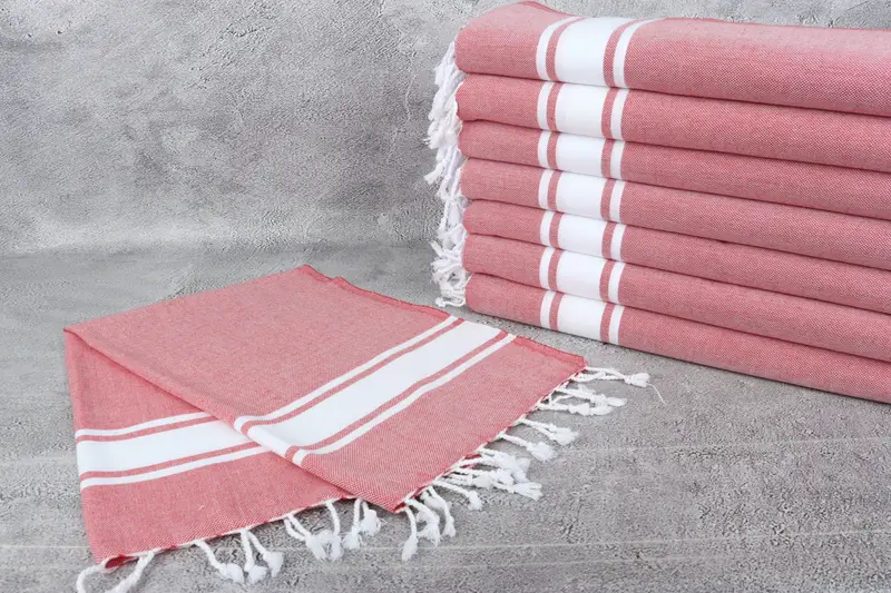 Personalized Dish Towel, Wedding Gift, Monogram Kitchen Towel, 36x24 Cotton Striped Towel, Bachelorette Party Decorations, Bachelorette Gifts - 2