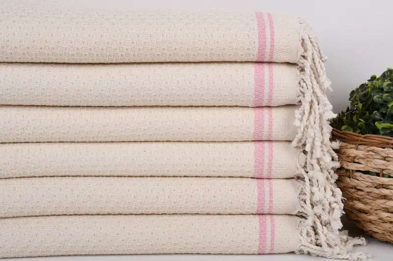 Turkish Towel Set, 68x36 Cotton Striped Towel, Gift Boxes Towel, Home Decor Gifts, Monogram Beach Towel, Beach Size Towel, Turkish beach towel - 2