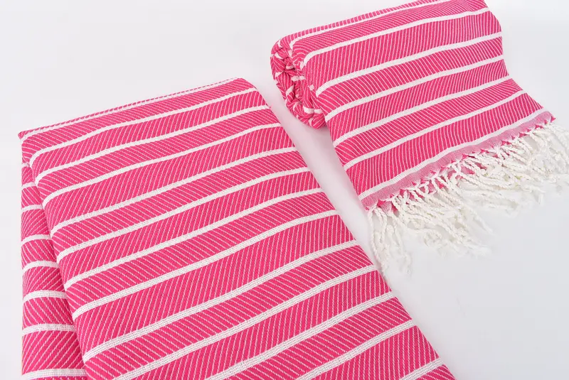 Large Turkish Towel, Holiday Towel, Fouta towel, Custom Gift, Peshtemal Towel, Bachelor Towel, House Warming Gift, 70x40 Bamboo Herringbone Towel - 7