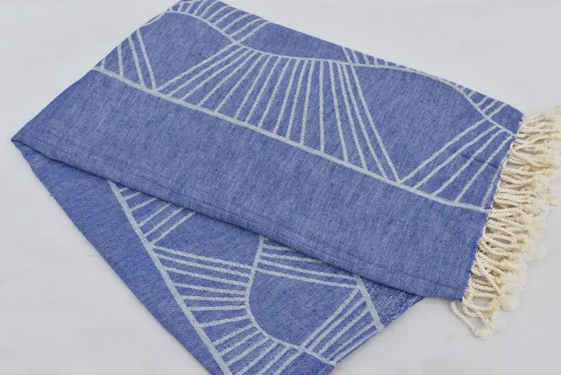 68x40 Cotton Striped Design Towel, Custom Wedding Gift, Welcome Wedding Gift, Cotton towel, Luxury Turkish beach towel with fringe, Turkish towel - 5