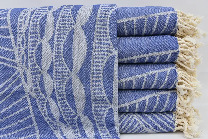 68x40 Cotton Striped Design Towel, Custom Wedding Gift, Welcome Wedding Gift, Cotton towel, Luxury Turkish beach towel with fringe, Turkish towel - 4