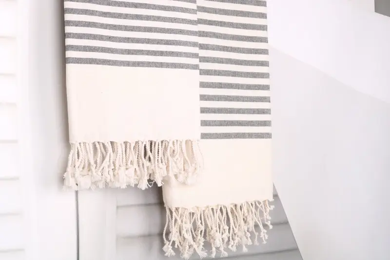 Embroidery Towels, Bachelor Gifts, Bachelorette Party Gifts For Bride, 70x40 Cotton Striped Towel, Quick-Dry Beach Towel, Sand-free towel - 8
